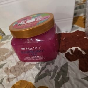 Raspberry Fizz Shea Sugar Scrub - Pink